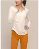 Women's Autumn/Winter Quick-Dry Yoga and Pilates Top - Long-Sleeved Fitness and Running T-Shirt