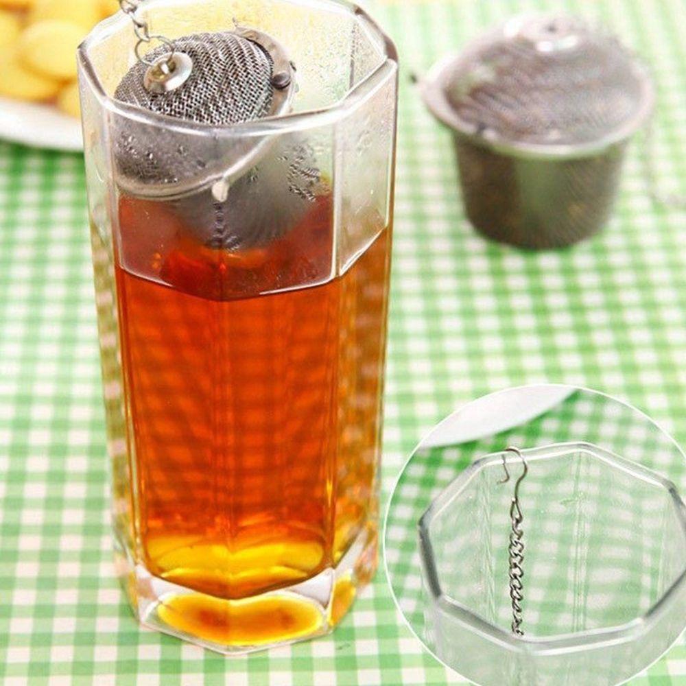Praktický opakovaně použitelný sítko na koření Síťový filtr na čajové kuličky z nerezové oceli