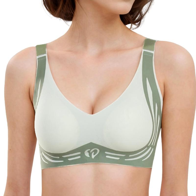 

Женский спортивный бюстгальтер с регулируемыми бретелями и поддержкой M