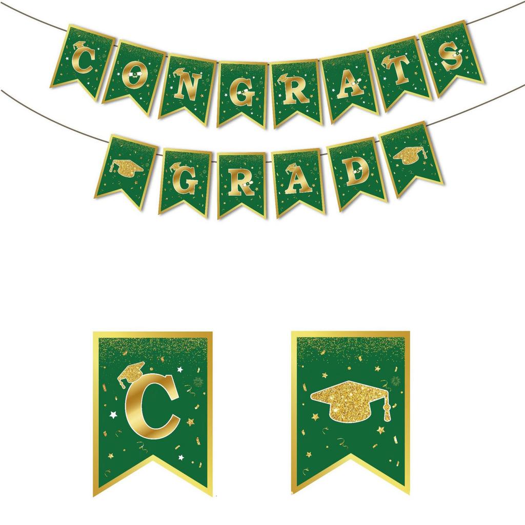 Graduation , Campus Graduation Decoration, Party Banner Decoration, Indoor Dining Event