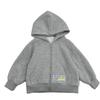 Boys Spring Autumn Hooded Zip Up Sweatshirt Jacket Kids Casual Sports Outerwear