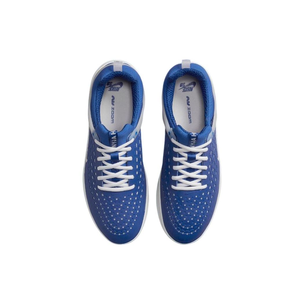 Кроссовки унисекс Nike Zoom Nyjah 3 SB Game Royal Синие Белые DV1187-400 42 — фото 3