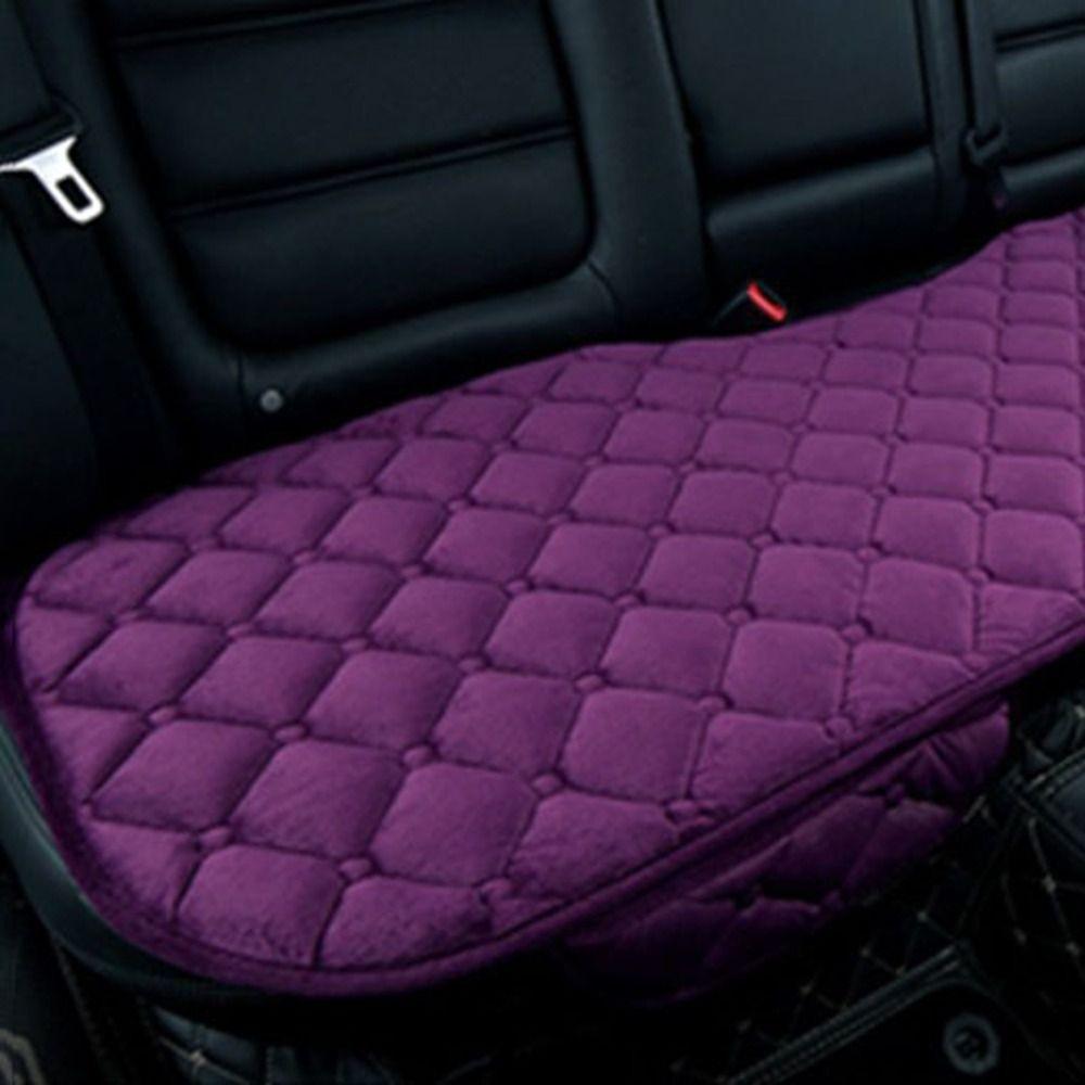 Plush Winter Car Seat Cover Anti-slip Auto Protector Mat Practical Auto Seat Cushion  Van