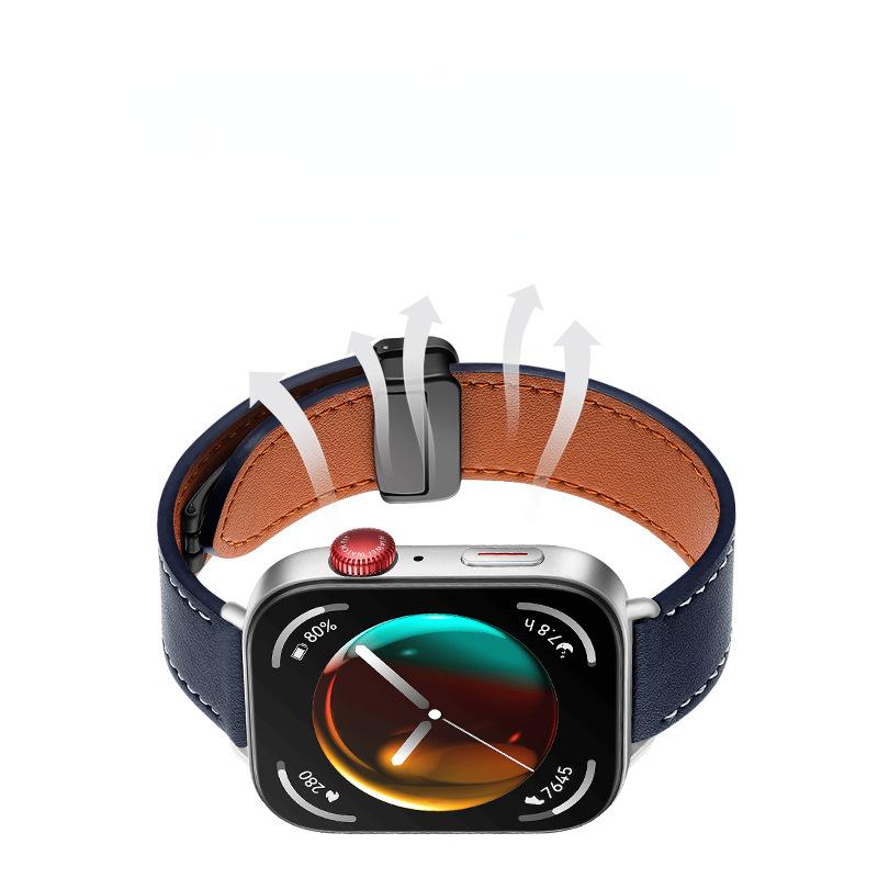 Cinturino in Pelle PU per Huawei watch Fit 3 Bracciale di Ricambio Cinturino Sportivo per Huawei Fit3 WatchBand Accessori per Braccialetto