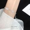 Elegant and Graceful S925 Silver Lace Bracelet, Simple and Stylish Women's Floral Edge Hand Ornament, Fashionable and Elegant Accessories