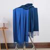 Double-sided Two-color Scarf for Women Autumn and Winter High End New Wool Scarf Shawl Imitation Cashmere Scarf