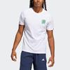 Adidas Lil Stripe Boba Fun Print Basketball Short Sleeve T-Shirt Men Tops White HB5485