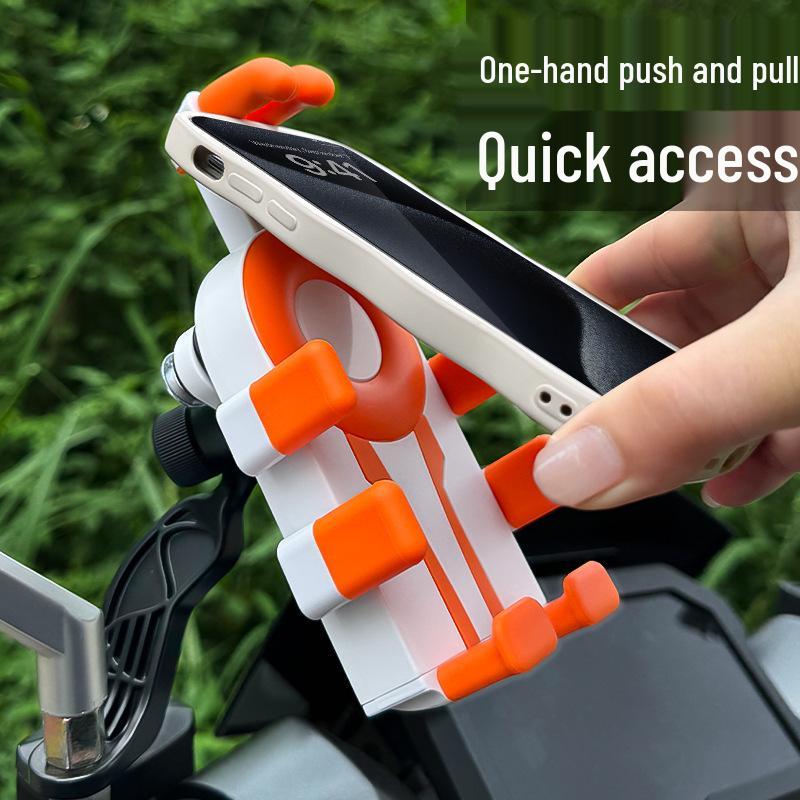 Airbag Anti-Vibration Phone Holder for Bicycle & Motorcycle