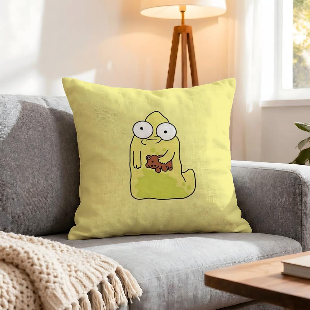 Cartoon Solar Opposites Cushion Cover 1Pcs Decorative Covers Soft Cushion Case For Sofa Couch Decor 40X40 45X45 Pillowcases