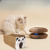 Cat Head Organ Thickened Cat Scratching Board Cat Claw Grinding Tool Corrugated Paper Wear-resistant Cat Cat Toys Pet Supplies Wholesale