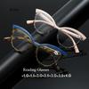 Vintage Cat-Eye Full Rim Reading Glasses Non-Prescription, PC Frame & Lens, Elegant Design, Range 1.0 To 4.0 Gafas Hombre