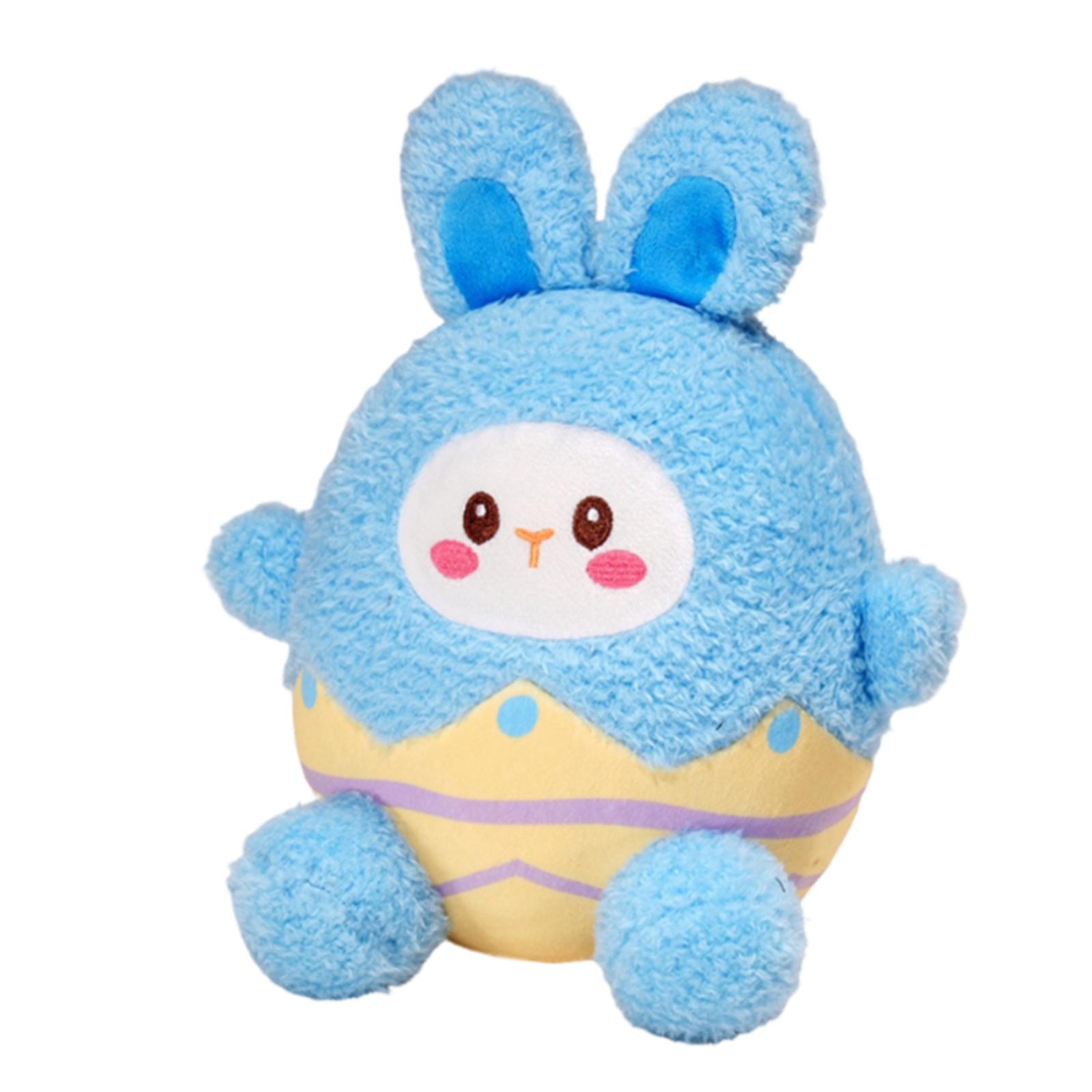 Easter-Themed Plush Toys, Cute Bunny Cartoon Figurines, Home Decorations, Holiday Gifts. One Size
