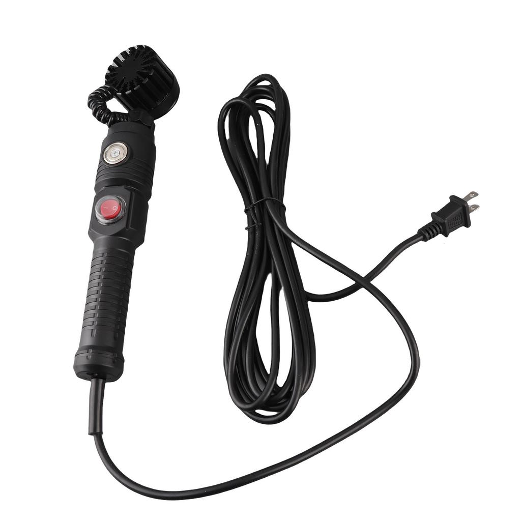 Plug in LED Work Light with 33FT Cable Magnetic Back 360 Degree Rotating Head Portable Lamp for Indoor Outdoor Use 60W