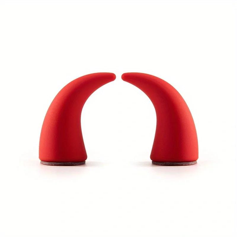 

2 шт. Мини Наклейка Декоративная на Угол Руля Автомобиля Милый Креативный Декор Панели Приборов Вентиляционное Отверстие Автомобиля красный