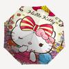 1pc Hello Kitty Floral Outdoor Umbrella - Automatic Open/Closed, Portable Folding Design, 8-Rib Iron Frame, Festival Gift for Fans, Travelers, Daily U