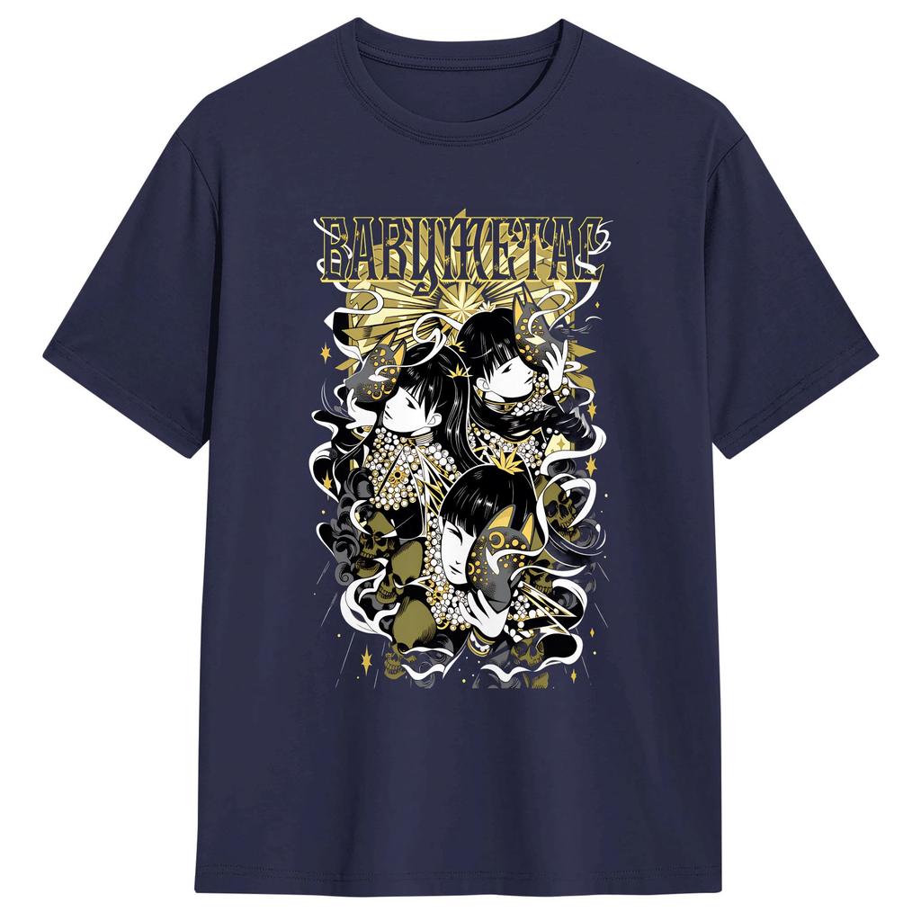 Unisex Babymetal World Tour 2026 T Shirts 100 Cotton Clothes Humor Short Sleeve Crewneck Tee Shirt Graphic TShirt