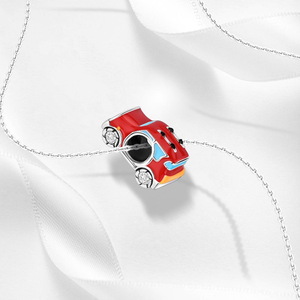 Charms Plata Copper Colors Colorful Car Fit Bracelet Sparkling Charms Copper Colors Original Bracelet For Jewelry Making