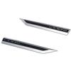2pcs ABS Car Side Body Fender Blade Sticker Emblem Badge Decal Fit For LX570 Sport Blade Trim Decor Car Tuning