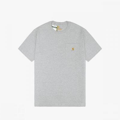 carhartt K87  Work Pocket Short Sleeve Tee Heather Gray 1015 1015