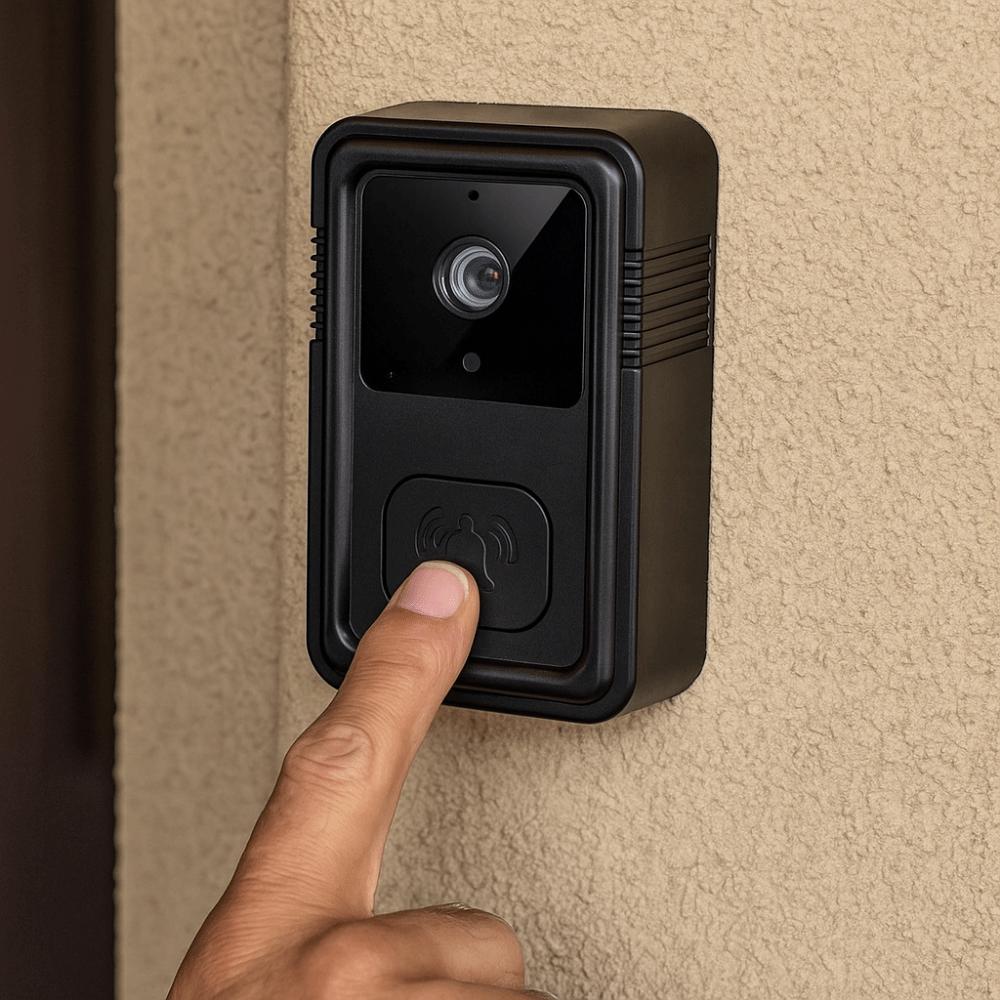 Low-power Tuya Video Doorbell Self-Adhesive Video Intercom Bell Wireless Doorbell  Outdoor Security