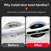 8PCS Invisible Car Door Handle Bowl Anti-Scratch Protector Sticker For  Ford New