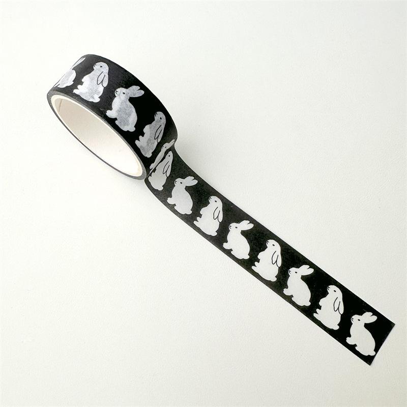 5m Cartoon Animal Plants Pattern Washi Tape Decorative Sticker Stationery Planner Tape Sticker DIY Scrapbooking Journal Decor