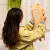 Cartoon Sleepy Cat Plush Toy Kawaii Long Pillow Soft Warm Kitty Doll Stuffed Animal Cushion Birthday Gift Room Bed Decoration