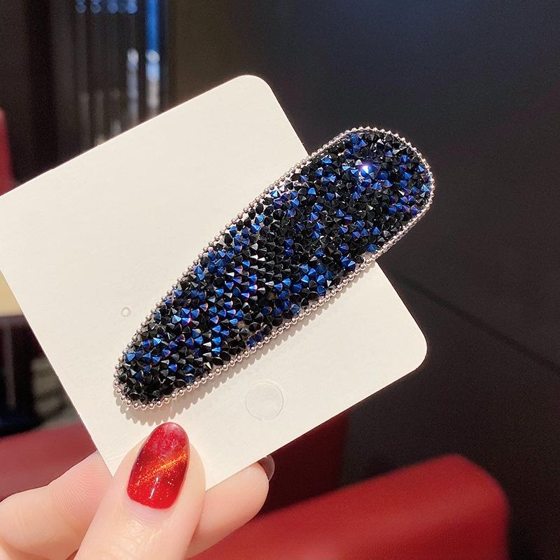 Beautiful Shiny Rhinestone Hairpins Creative Rectangular Hair Clips Woman's Hair Accessories
