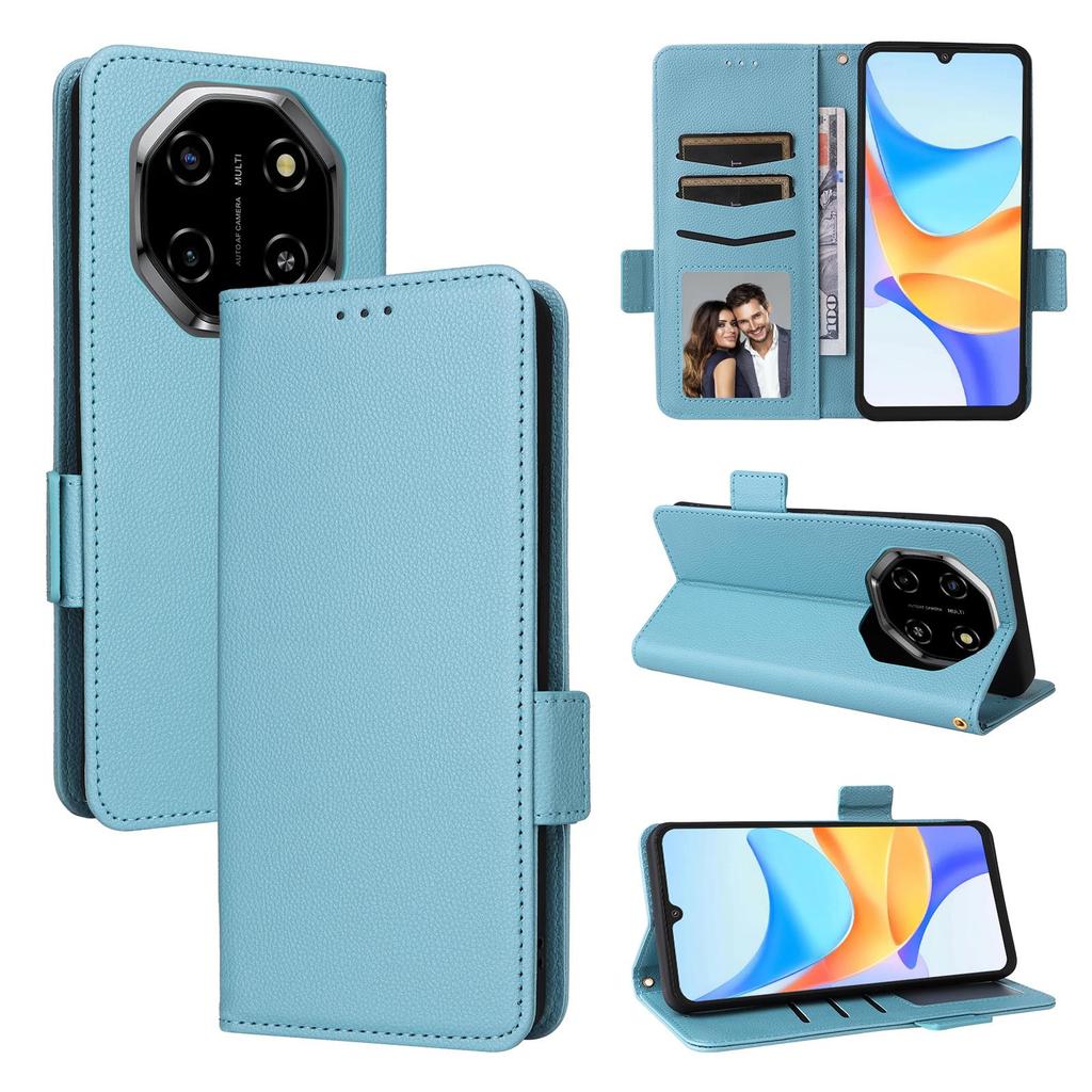 Flip Cover for Blackview Shark 6 / Oscal Tiger 8 PU Leather Full-Body Protection [RFID Blocking] Phone Cases