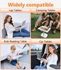 Eary Car Back Seat Laptop Desk Table Tray Writing Car Organizer Kid Travel Work for iPad Stand Foldable Food Storage Accessories