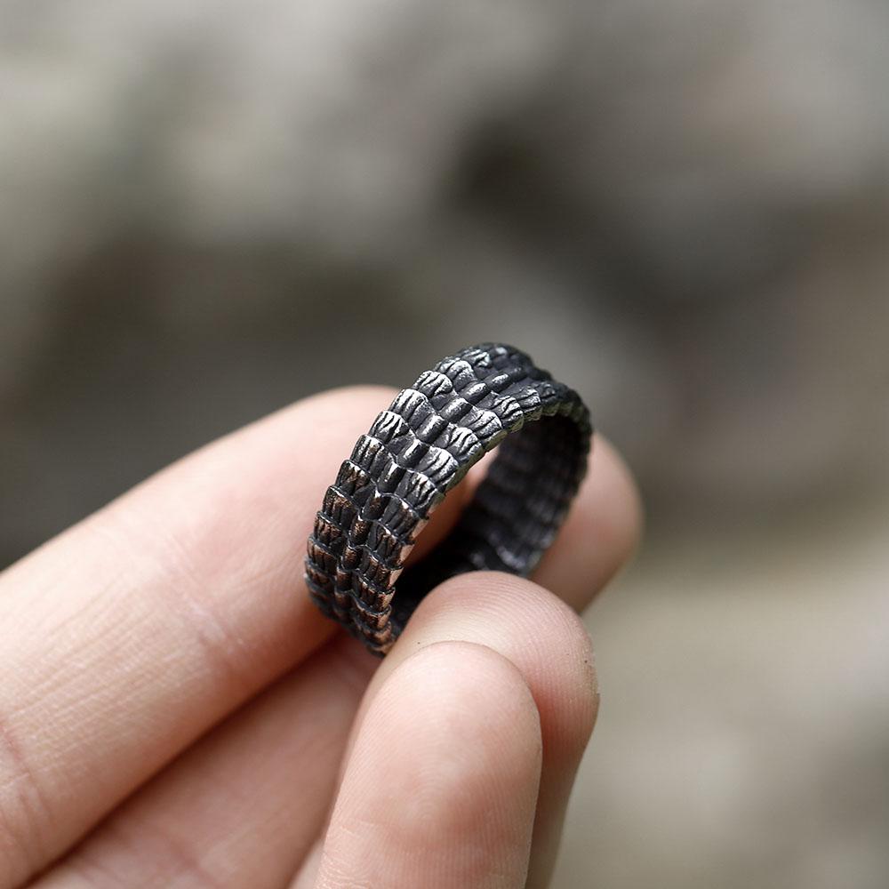 2022 NEW Men's 316L Stainless Steel Rings Vintage Nordic Viking Dragon Rings Amulet Animal Jewelry Gifts Free Shipping