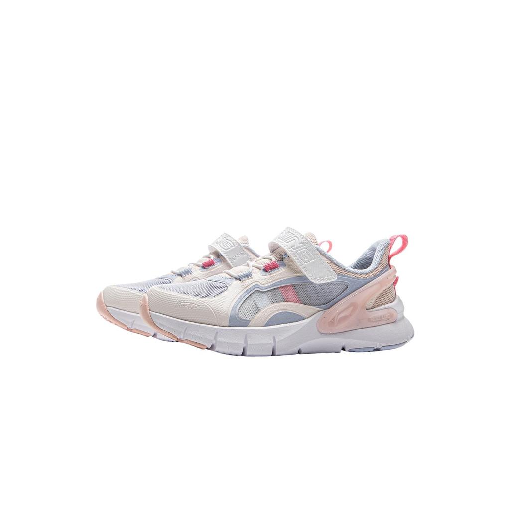 Li Ning Kids Sports Lifestyle Series Simple Comfortable Fashion Versatile Breathable Supportive Rebound Low-Top Casual Shoes Kids Sneaker YKNV030-2