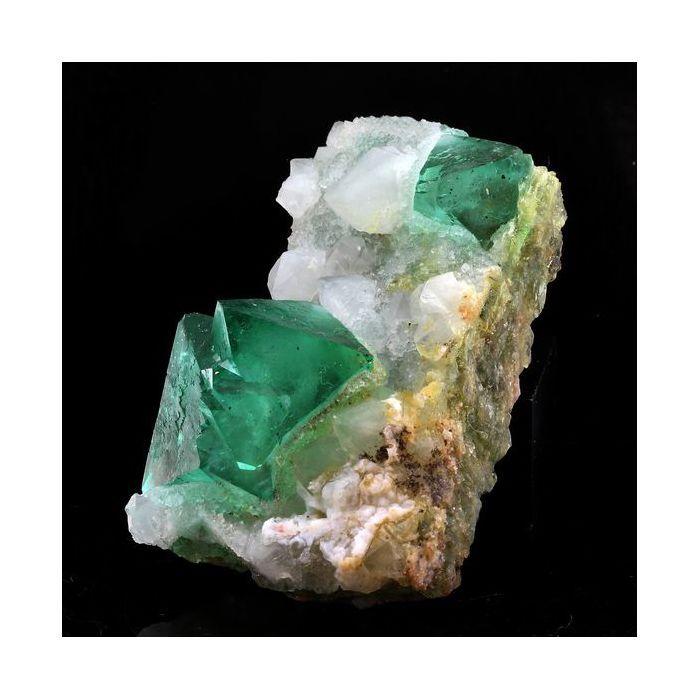 Pierres et Minéraux. Fluorite + Quartz. 785.0 ct. Riemvasmaak, Northern Cape, Afrique du Sud..