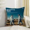 Classic Movie Breaking Bad Pillow Covers Cartoon Sofa Decorative Home Doublesided Printing Short Plush Cute Cushion Cover