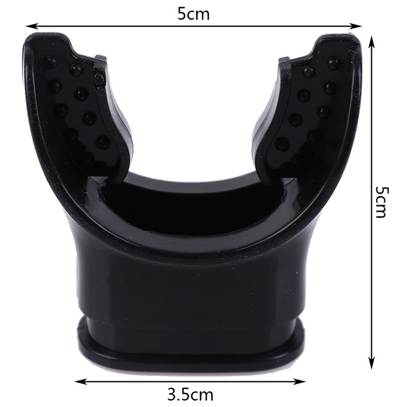 2 st Mjukt Silikon Dykning Andningsrör Munstycke Snorkling Regulator