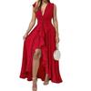 New Women's Elegant Long Evening Dress Temperament Commuting Design
