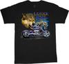 Biker Wolf  T-shirt Mens Graphic Tees Clothing Apparel Mens Gifts