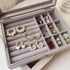 Multi-Compartment Jewelry Organizer Transparent Jewelry Display Box  Jewelry Store
