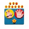 1 Set New Handmade Felt Finger Numbers Math Toy Preschool Children Counting Math Toy Teaching Aids DIY Craft Montessori for Kids