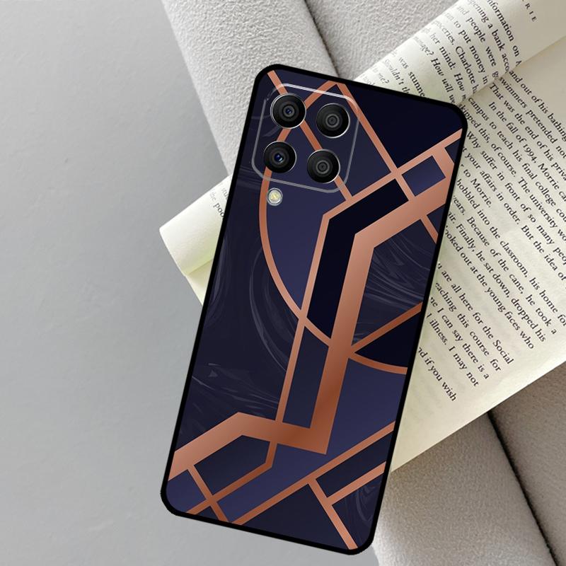 Marble Geometric Art For Samsung Galaxy M35 M21 M16 M06 M33 M13 M53 M11 M31 M55 M15 M14 M34 M54 M12 M32 M52 Case