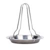 Chicken Roaster Rack Stainless Steel Foldable Chicken Holder Vertical Roasting Stand for BBQ 2 Pack Large Roast Chicken