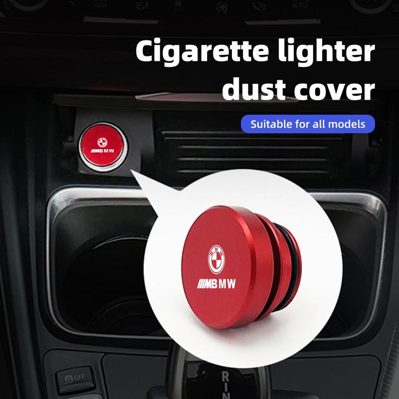 For BMW Car Alloy Cigarette Lighter Plug Cap Socket Dustproof Cover X3 X5 M5 M3 E46 E90 E60 F10 E39 F30 E36 G30 E87 E70 DC8
