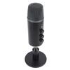 Microphone de Gaming Son HiFi Volume Réglable USB PC Microphone à Condensateur avec Muet et Lumières RVB pour