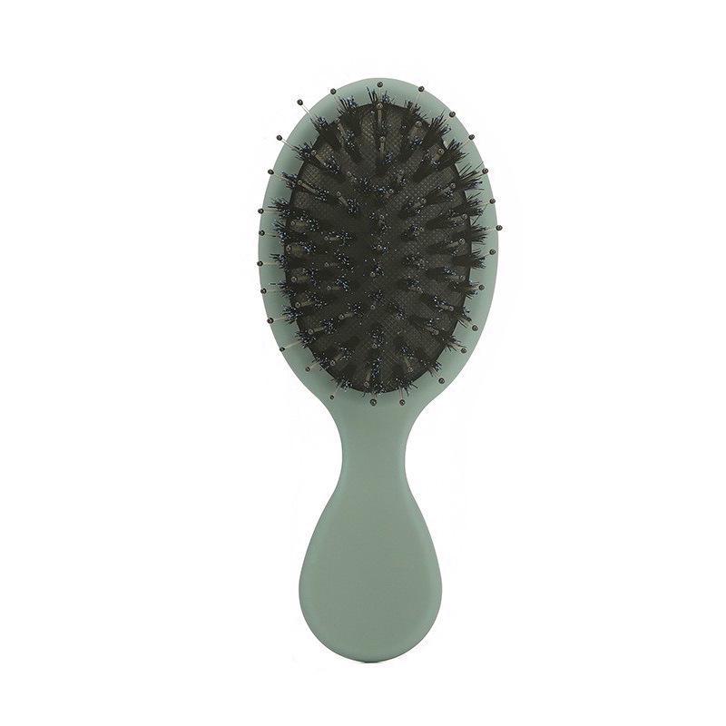 Portable Mini Pig Bristle Scalp Massage Comb for Children