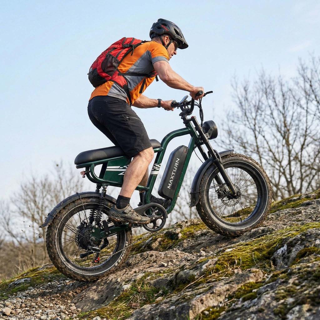 MAXTURN MX10 is a 20-inch urban commuter electric bicycle equipped with a 500W motor,offering a maximum range of up to70 kilometers.