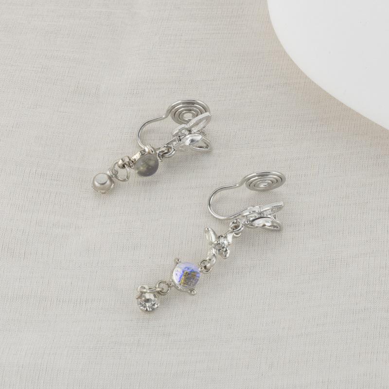 Vintage French Pearl No-Pierce Earrings: Elegant Luxury Clip-ons for Women