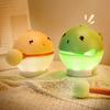 Wooden Fish Night Light Cute LED Lamp Nursery Nightlight for Kids Rechargeable Bedside Touch Lamp Fun Stress-Relieving Toy