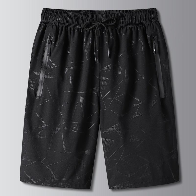 Men s Quick-Drying Sports Shorts Summer with Pockets Breathable for Running Fitness Training M