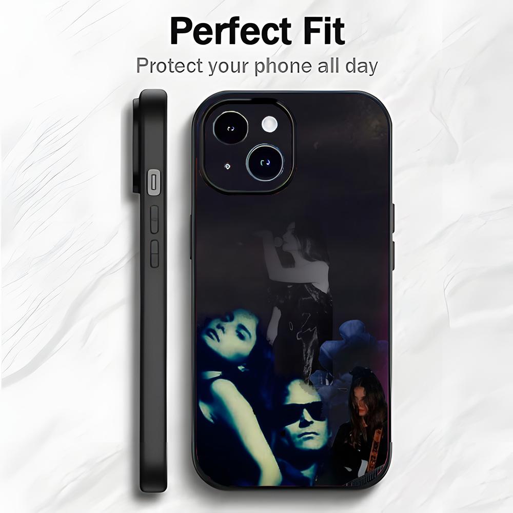 

Dreamy Retro Band M-Mazzy Star Phone Case Phone Case Soft Packaging Lightweight For iPhone17 16 15 14 13ProMax iphone12promax