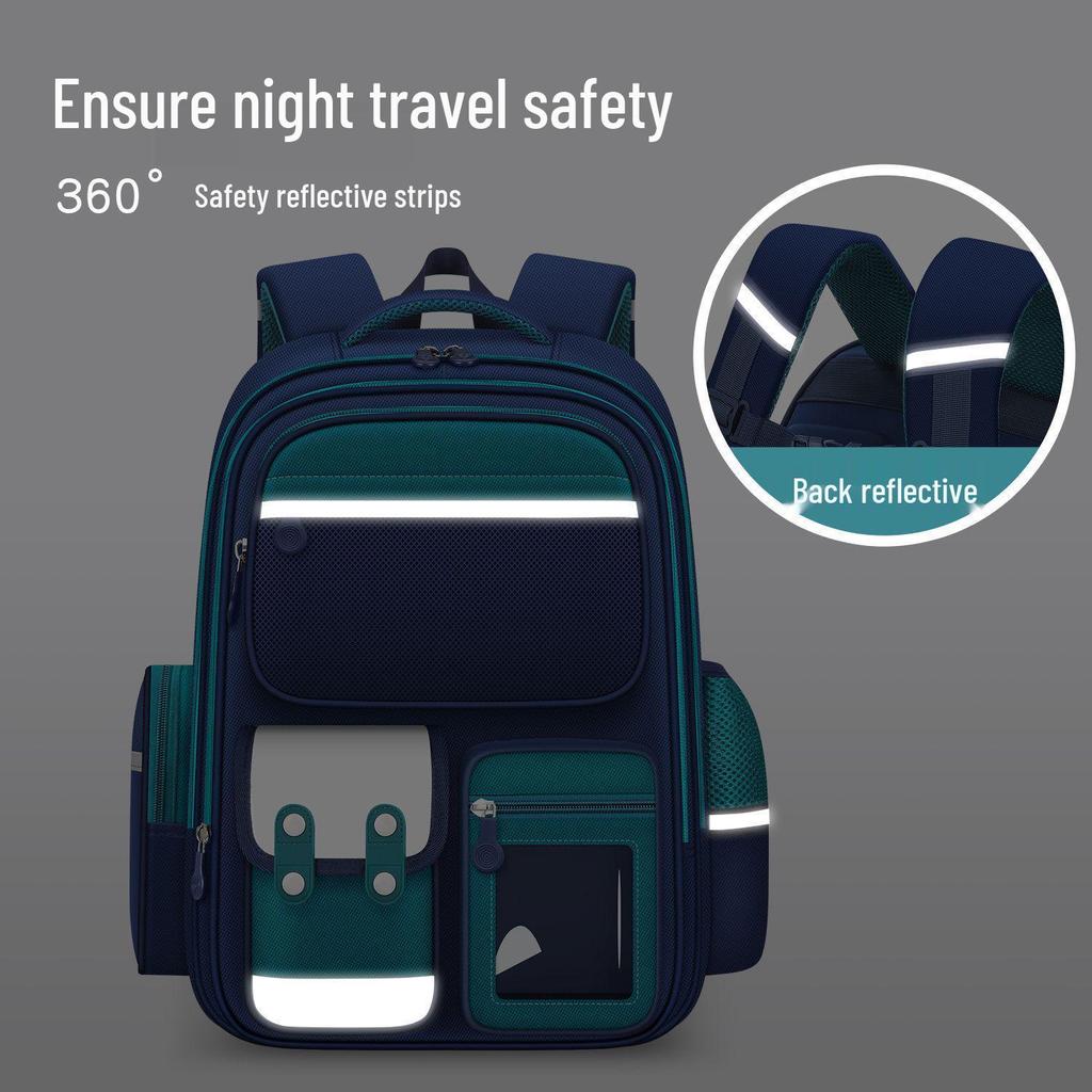 Large Capacity Naruto Backpack for Boys & Girls, Grade 6 - Lightweight, Spine-Friendly